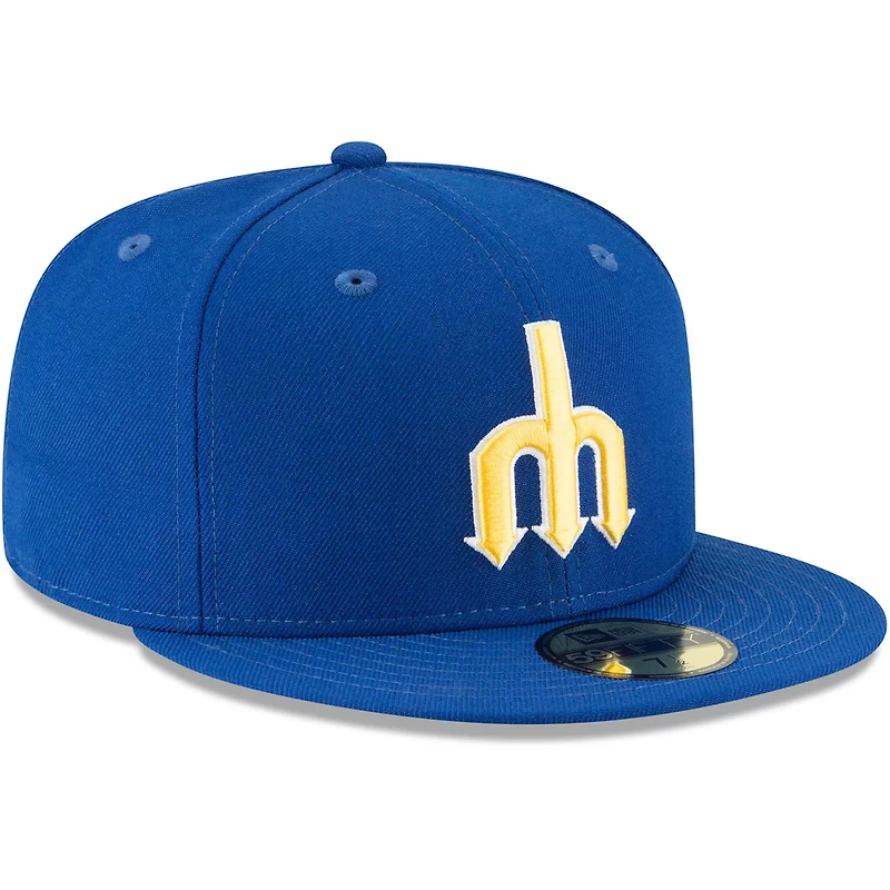 New Era Seattle Mariners Cooperstown Collection Wool 59FIFTY Fitted Hat
