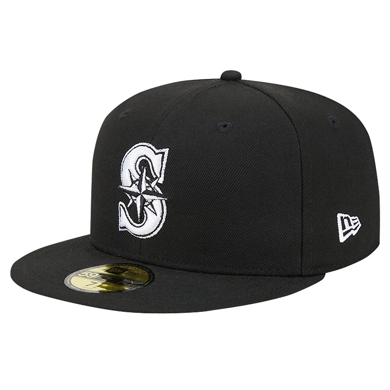 New Era Seattle Mariners Logo 59FIFTY Fitted Hat
