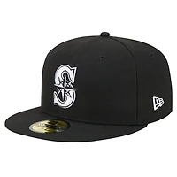 New Era Seattle Mariners Logo 59FIFTY Fitted Hat