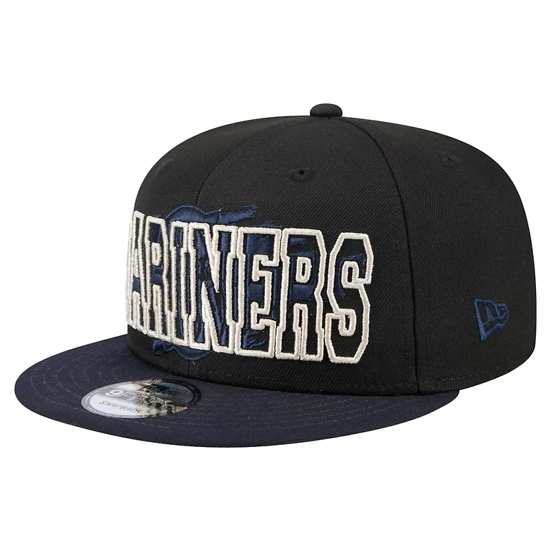 New Era Seattle Mariners Splatter 9FIFTY Snapback Hat