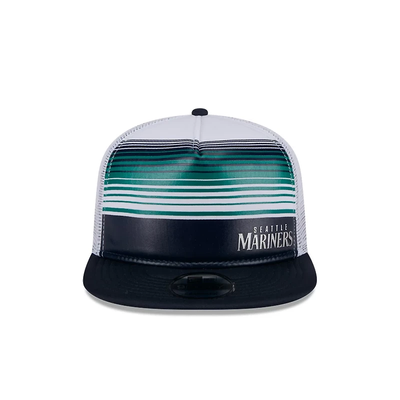 New Era Seattle Mariners Team Horizon 9FIFTY A-Frame Trucker Snapback Hat