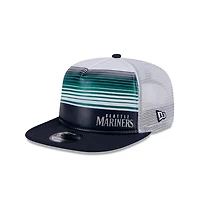 New Era Seattle Mariners Team Horizon 9FIFTY A-Frame Trucker Snapback Hat