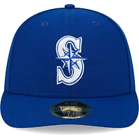 New Era Seattle Mariners White Logo Low Profile 59FIFTY Fitted Hat