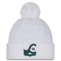 New Era Seattle Sounders FC 2025 Jersey Hook Cuffed Knit Hat with Pom