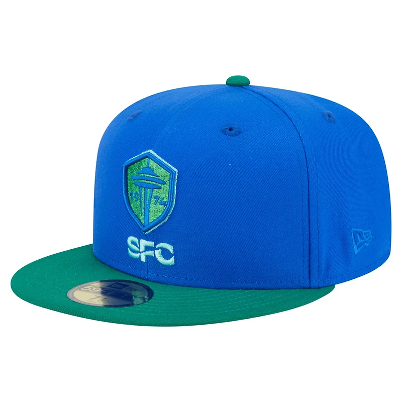 New Era Seattle Sounders FC 2025 Kickoff 59FIFTY Fitted Hat