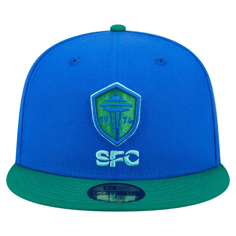 New Era Seattle Sounders FC 2025 Kickoff 59FIFTY Fitted Hat