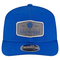 New Era Seattle Sounders FC Labeled 9SEVENTY Trucker Stretch-Snap Adjustable Hat