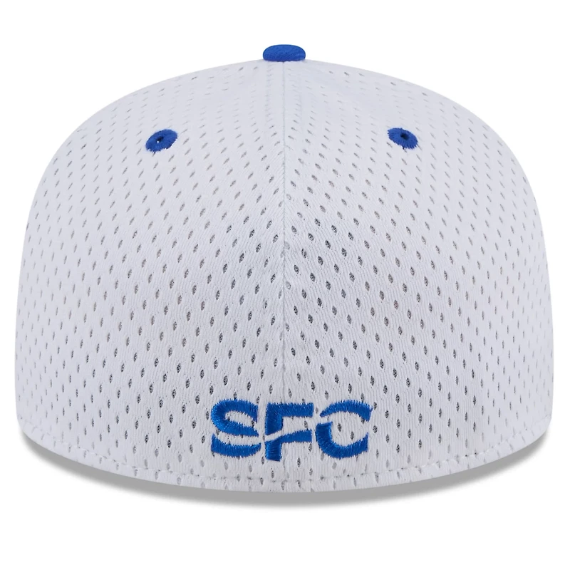 New Era Seattle Sounders FC Throwback Mesh 59FIFTY Fitted Hat