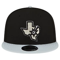 New Era Silver San Antonio Spurs 2-Tone 9FIFTY Snapback Hat
