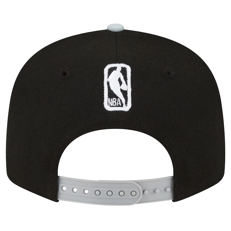 New Era Silver San Antonio Spurs 2-Tone 9FIFTY Snapback Hat