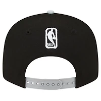 New Era Silver San Antonio Spurs 2-Tone 9FIFTY Snapback Hat
