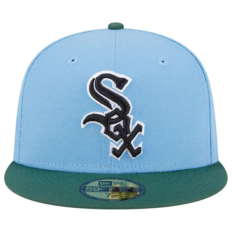 New Era Sky /Cilantro Chicago White Sox 2005 World Series 59FIFTY Fitted Hat