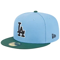 New Era Sky /Cilantro Los Angeles Dodgers 1988 World Series 59FIFTY Fitted Hat