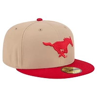 New Era SMU Mustangs Two-Tone 59FIFTY Fitted Hat