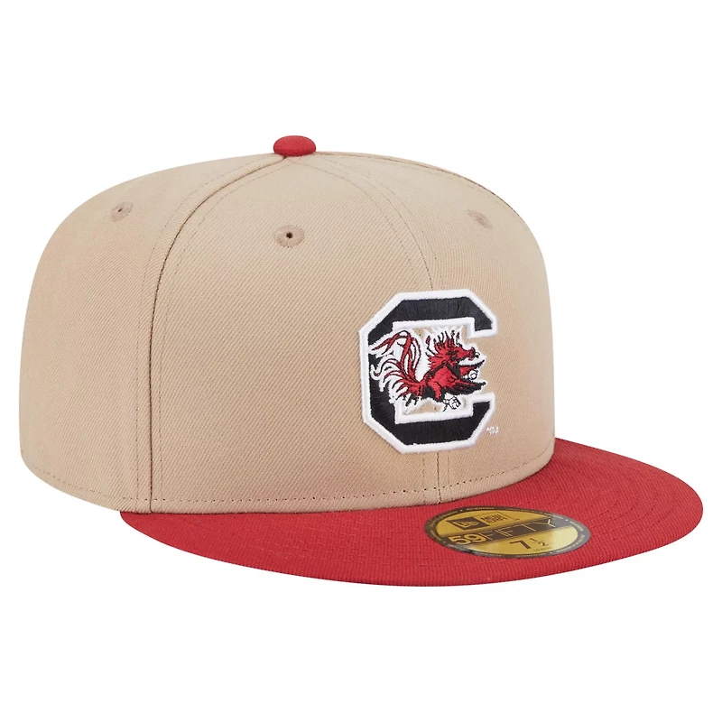New Era South Carolina Gamecocks Two-Tone 59FIFTY Fitted Hat