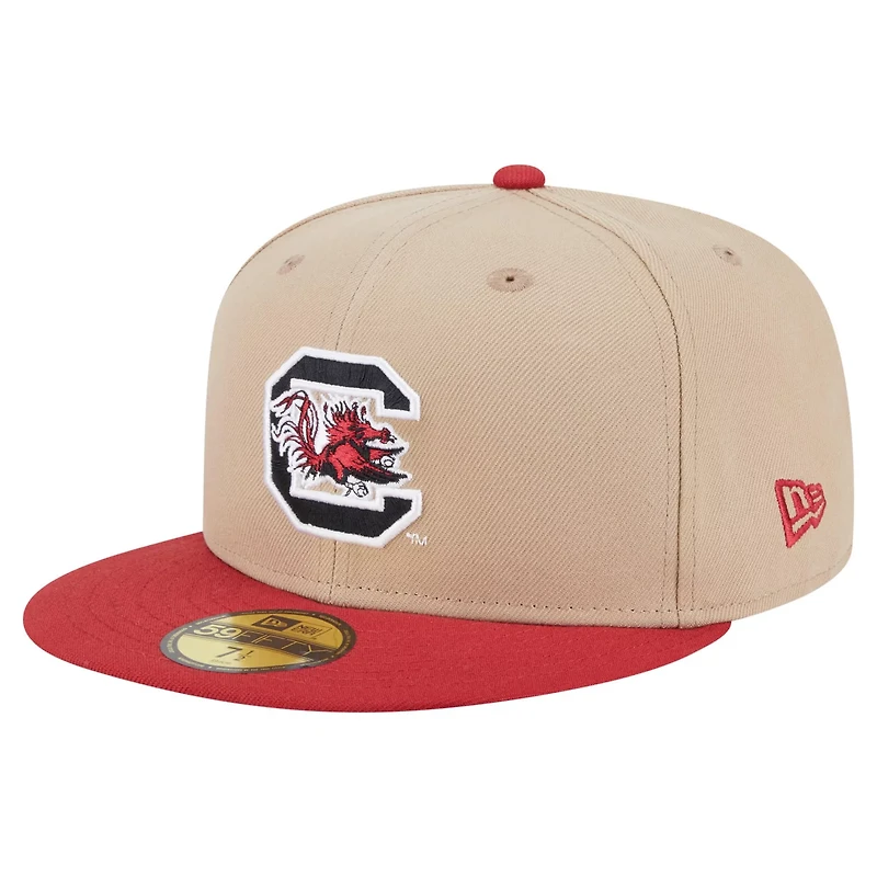 New Era South Carolina Gamecocks Two-Tone 59FIFTY Fitted Hat