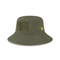 New Era St Louis Cardinals 2023 Armed Forces Day Bucket Hat