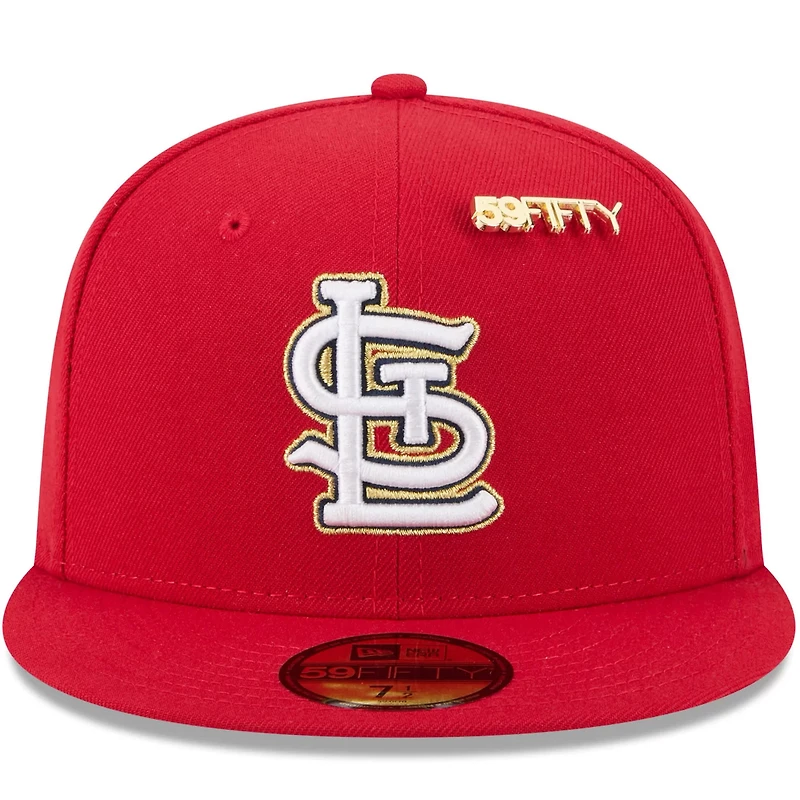 New Era St Louis Cardinals 2025 59FIFTY Day 59FIFTY Fitted Hat with Pins