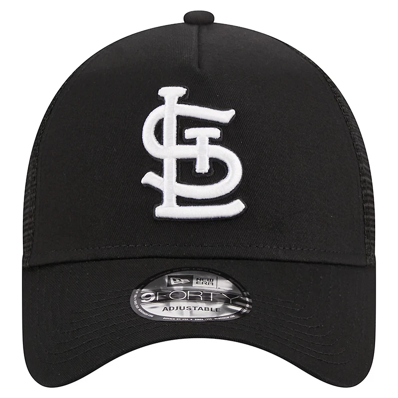New Era St Louis Cardinals A-Frame 9FORTY Trucker Adjustable Hat