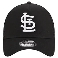 New Era St Louis Cardinals A-Frame 9FORTY Trucker Adjustable Hat