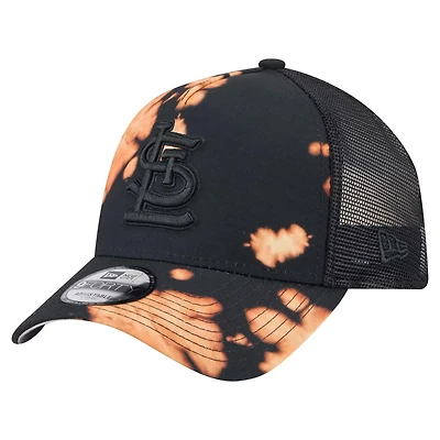 New Era St Louis Cardinals Bleached A-Frame 9FORTY Adjustable Hat