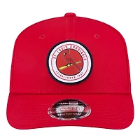 New Era St Louis Cardinals Circle Patch 9SEVENTY Stretch-Snap Hat