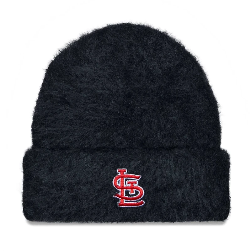 New Era St Louis Cardinals Fuzzy Cuffed Knit Hat