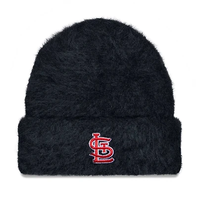 New Era St Louis Cardinals Fuzzy Cuffed Knit Hat