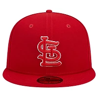 New Era St Louis Cardinals Logo 59FIFTY Fitted Hat