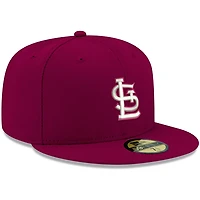 New Era St Louis Cardinals Logo 59FIFTY Fitted Hat