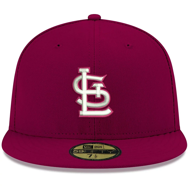 New Era St Louis Cardinals Logo 59FIFTY Fitted Hat