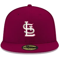 New Era St Louis Cardinals Logo 59FIFTY Fitted Hat