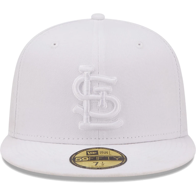 New Era St Louis Cardinals on Logo 59FIFTY Fitted Hat
