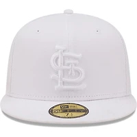 New Era St Louis Cardinals on Logo 59FIFTY Fitted Hat