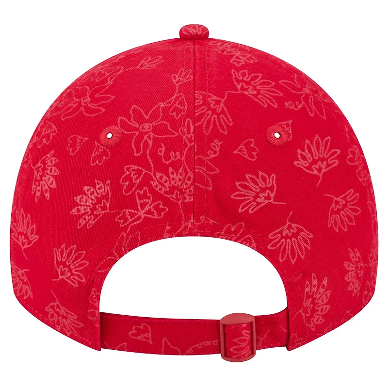 New Era St Louis Cardinals Tonal Floral 9TWENTY Adjustable Hat