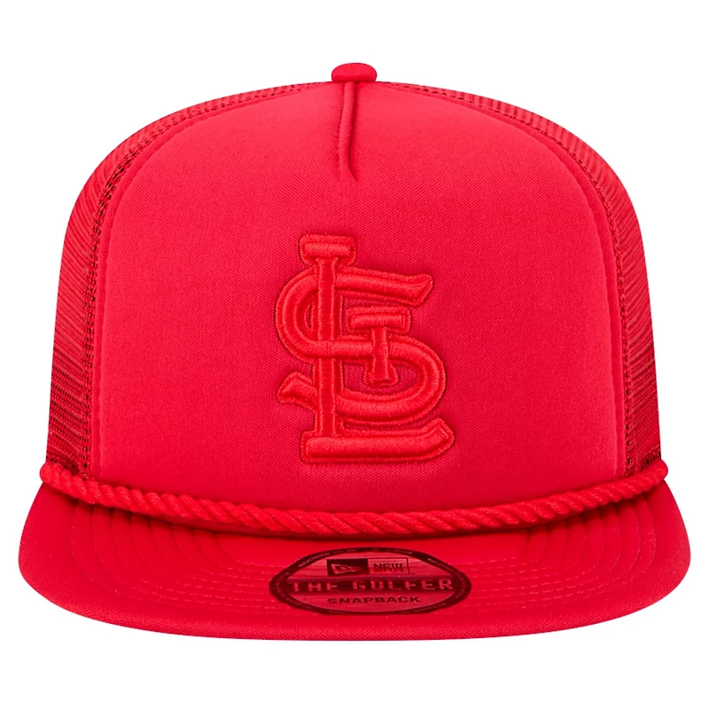 New Era St Louis Cardinals Tone Foam Meshback Golfer Snapback Hat