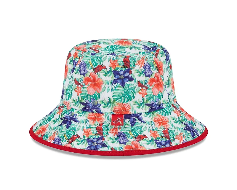 New Era St Louis Cardinals Tropic Floral Bucket Hat