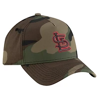 New Era St Louis Cardinals Woodland Team Pop 9FORTY A-Frame Adjustable Hat