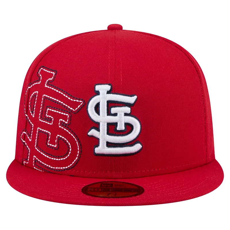New Era St Louis Cardinals Yarn Stitch 59FIFTY Fitted Hat