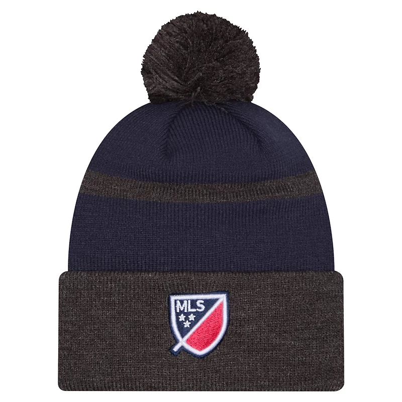 New Era St Louis City SC 2025 Kickoff Cuffed Knit Hat with Pom