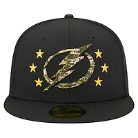 New Era Tampa Bay Lightning Military Appreciation Digital Camo Stars 59FIFTY Fitted Hat