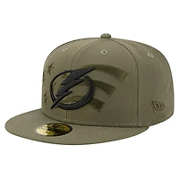 New Era Tampa Bay Lightning Military Appreciation Flag 59FIFTY Fitted Hat