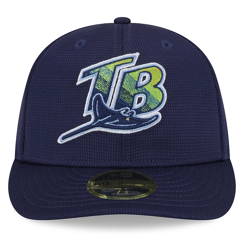 New Era Tampa Bay Rays 2024 Batting Practice Low Profile 59FIFTY Fitted Hat