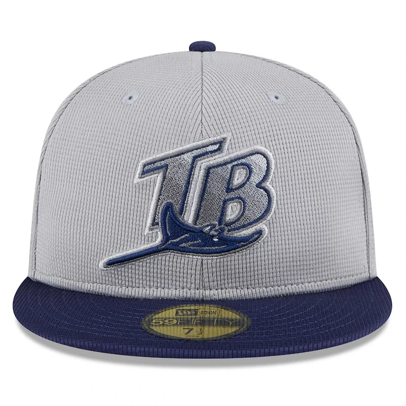New Era Tampa Bay Rays 2025 Batting Practice 59FIFTY Fitted Hat