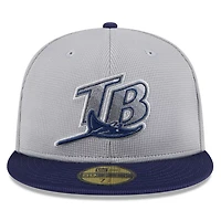 New Era Tampa Bay Rays 2025 Batting Practice 59FIFTY Fitted Hat