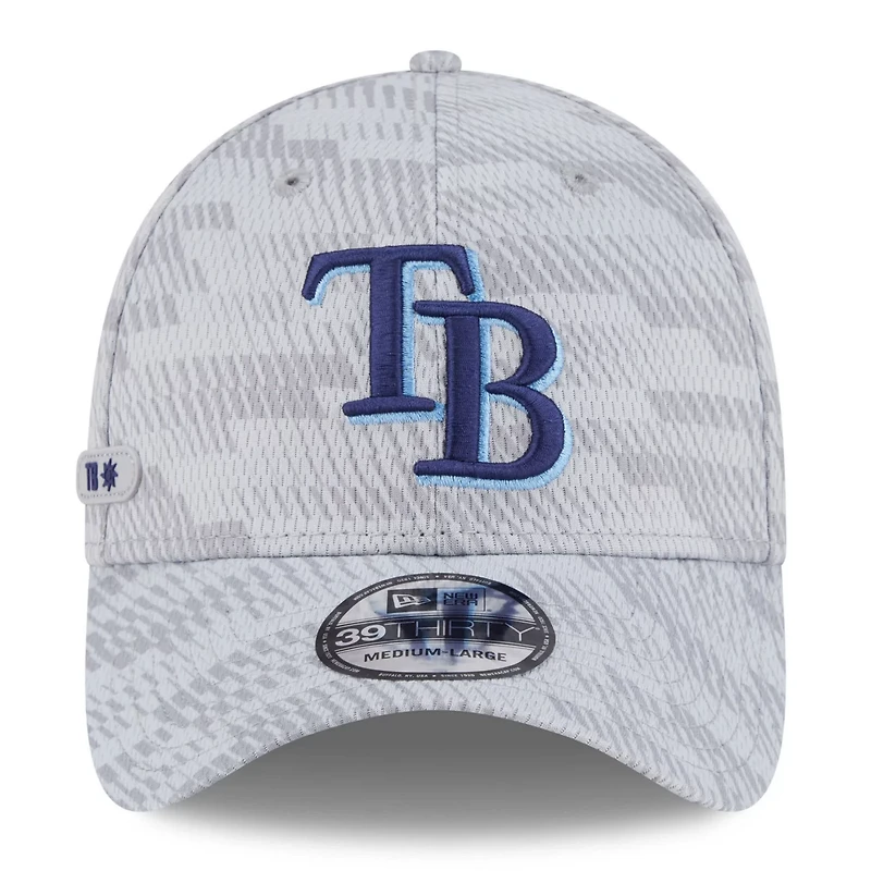 New Era Tampa Bay Rays 2025 MLB Clubhouse 39THIRTY Flex Hat