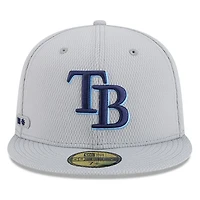 New Era Tampa Bay Rays 2025 MLB Clubhouse 59FIFTY Fitted Hat