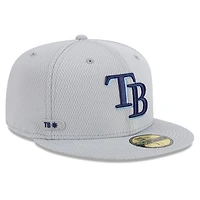 New Era Tampa Bay Rays 2025 MLB Clubhouse 59FIFTY Fitted Hat