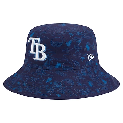 New Era Tampa Bay Rays 2025 Spring Training All Over Print Bucket Hat