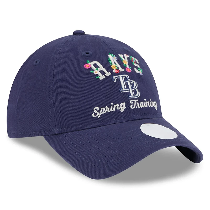 New Era Tampa Bay Rays 2025 Spring Training Floral 9TWENTY Adjustable Hat